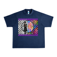 Navy gothic girl horror family Urban Heavy Tee - TumblerDesignByShophia