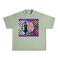Oil Green gothic girl horror family Urban Heavy Tee - TumblerDesignByShophia