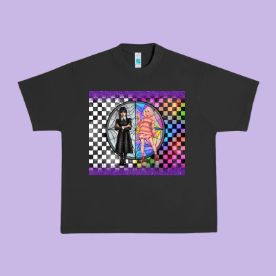 Gothic Girl Horror Family Urban Heavy Tee Designed By Tumblerdesignbyshophia