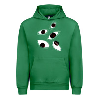 Emerald weirdcore staring Urban Hoodie - lanVoArt