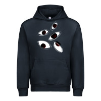Navy weirdcore staring Urban Hoodie - lanVoArt