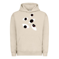 Pigment French Oak weirdcore staring Urban Hoodie - lanVoArt