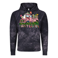 Cloud Black Happy Easter Day truck Vintage Hoodie - HowdyJamesFarm