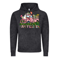 Vintage Black Happy Easter Day truck Vintage Hoodie - HowdyJamesFarm