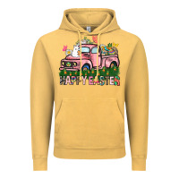 Vintage Mustard Happy Easter Day truck Vintage Hoodie - HowdyJamesFarm