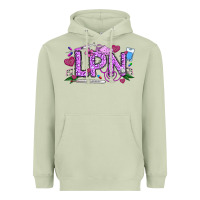 Matcha Valentine LPN Heavyweight Hoodie - CowhideDigitalArt