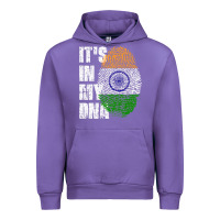 Tulip IT'S IN MY DNA India Flag Indian Urban Hoodie - lanVoArt
