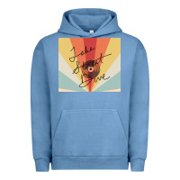 Pigment Pebble Blue lake street dive retro Urban Hoodie - lanVoArt