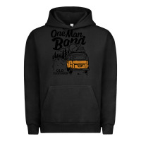 Pigment Black old dominion one man Urban Hoodie - lanVoArt