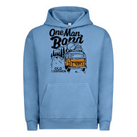 Pigment Pebble Blue old dominion one man Urban Hoodie - lanVoArt