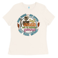 Bone some things are better left unsaid Ladies Tee - Artiststas