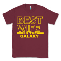 Burgundy BEST WIFE IN THE GALAXY Classic Tee - Bettercallsaul
