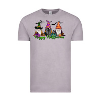 Vintage Zinc Happy Halloween Gnome Pumpkin Vintage Tee - RanaPortraitStore