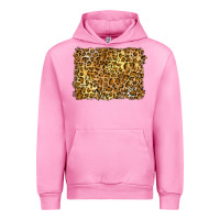 Fuchsia Pink handdrawn leopard pattern yellow Urban Hoodie - BarkalooDesign
