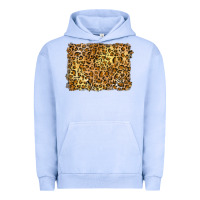 Pigment Grape Ice handdrawn leopard pattern yellow Urban Hoodie - BarkalooDesign