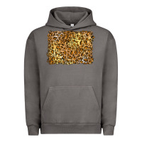 Pigment Tornado handdrawn leopard pattern yellow Urban Hoodie - BarkalooDesign