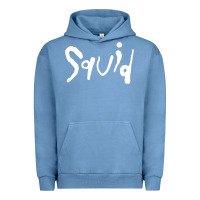 Pigment Pebble Blue squid Urban Hoodie - lanVoArt