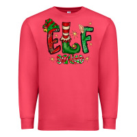 Cardinal Elf Squad Premium Sweatshirt - CowhideDigitalArt