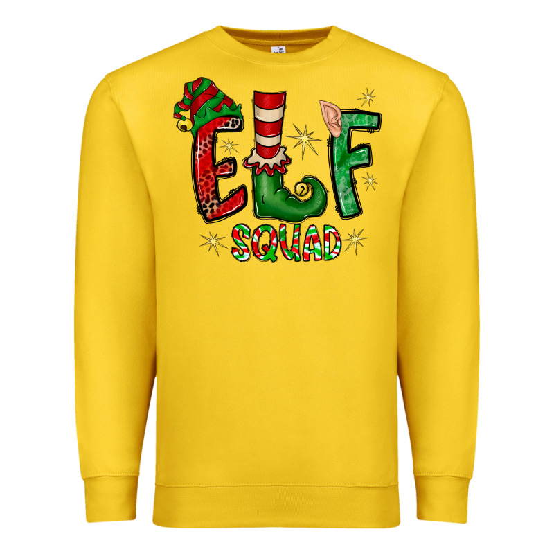 Elf Squad Premium Sweatshirt by CowhideDigitalArt | Teevron