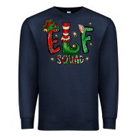 Navy Elf Squad Premium Sweatshirt - CowhideDigitalArt