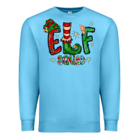 Ocean Blue Elf Squad Premium Sweatshirt - CowhideDigitalArt
