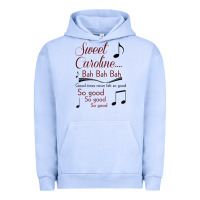 Pigment Grape Ice sweet caroline...bah bah bah Urban Hoodie - lanVoArt