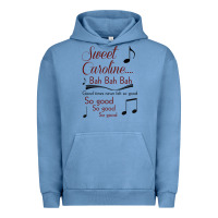 Pigment Pebble Blue sweet caroline...bah bah bah Urban Hoodie - lanVoArt