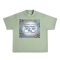Oil Green feeling kinda idgaf ish today with leopard and gli Urban Heavy Tee - TumblerDesignByShophia