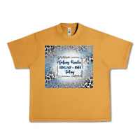 Peanut Butter feeling kinda idgaf ish today with leopard and gli Urban Heavy Tee - TumblerDesignByShophia