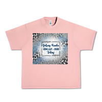 Salmon feeling kinda idgaf ish today with leopard and gli Urban Heavy Tee - TumblerDesignByShophia