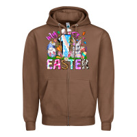 Chestnut My 1st Easter Zipper Hoodie - CowhideDigitalArt