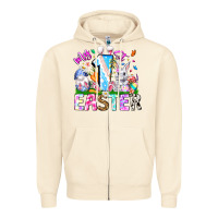Sandshell My 1st Easter Zipper Hoodie - CowhideDigitalArt