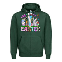 Sports Green My 1st Easter Zipper Hoodie - CowhideDigitalArt