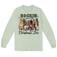 Matcha rockin around the christmas tree Long Sleeve Tee - CowGirlArtShop