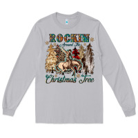 Moon Dust rockin around the christmas tree Long Sleeve Tee - CowGirlArtShop