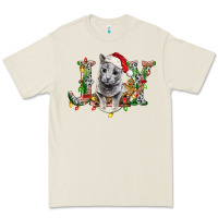 Bone Russian Blue Cat Joy Premium Tee - LillyAllenDesigns