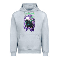 Heather Grey gloryhammer   chaos wizard Urban Hoodie - lanVoArt
