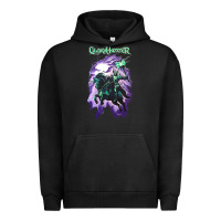 Pigment Black gloryhammer   chaos wizard Urban Hoodie - lanVoArt