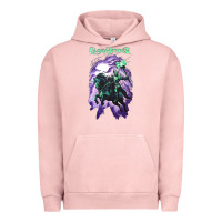 Pigment Salmon gloryhammer   chaos wizard Urban Hoodie - lanVoArt
