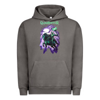 Pigment Tornado gloryhammer   chaos wizard Urban Hoodie - lanVoArt