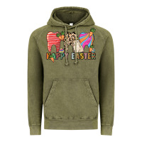 Vintage Olive Happy Easter Dental Vintage Hoodie - HowdyJamesFarm