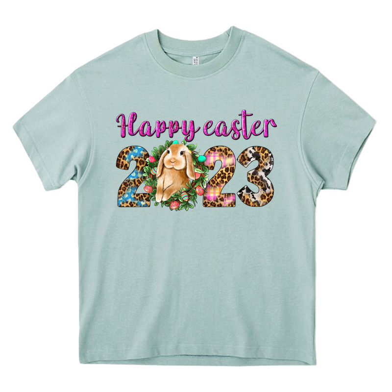 Happy Easter 2023 Heavy Core Tee by BundleAndBundleShop | Teevron