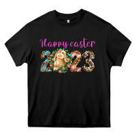 Black Happy Easter 2023 Heavy Core Tee - BundleAndBundleShop