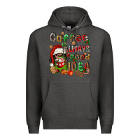 Charcoal Heather coffee is always a good idea Premium Hoodie - FaDigitalArtStudio