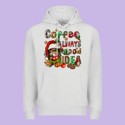 Coffee Is Always A Good Idea Premium Hoodie Designed By Fadigitalartstudio