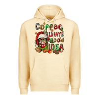 Pina Colada coffee is always a good idea Premium Hoodie - FaDigitalArtStudio