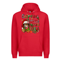 Red coffee is always a good idea Premium Hoodie - FaDigitalArtStudio