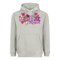 Moon Dust Valentine Medical Assistant Heavyweight Hoodie - CowhideDigitalArt