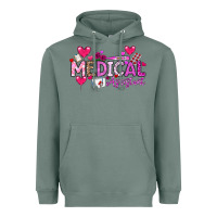Sage Valentine Medical Assistant Heavyweight Hoodie - CowhideDigitalArt