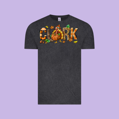 Personalized Thanksgiving Vintage Tee Designed By Nancycooperartshop